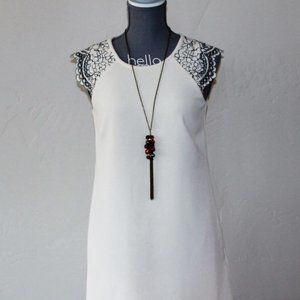 J. Crew Lace Cap-Sleeve Dress